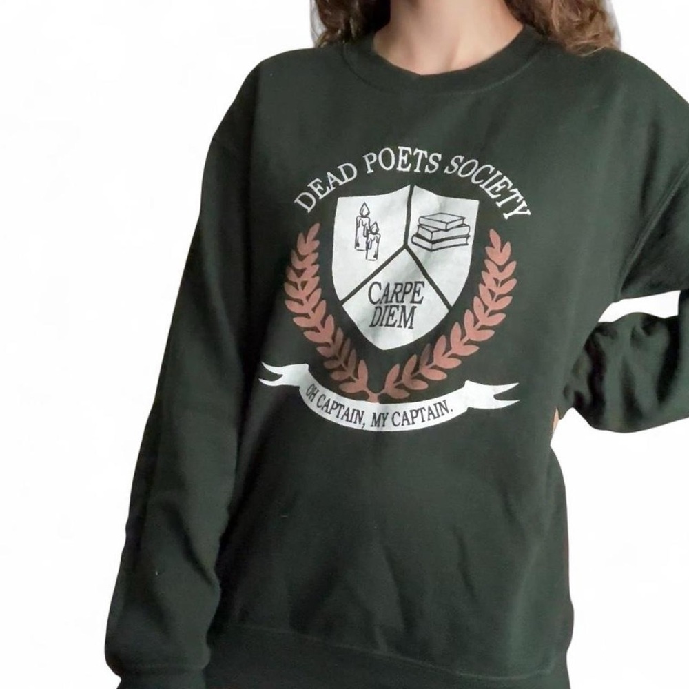 Dead Poet’s Society Green Crewneck